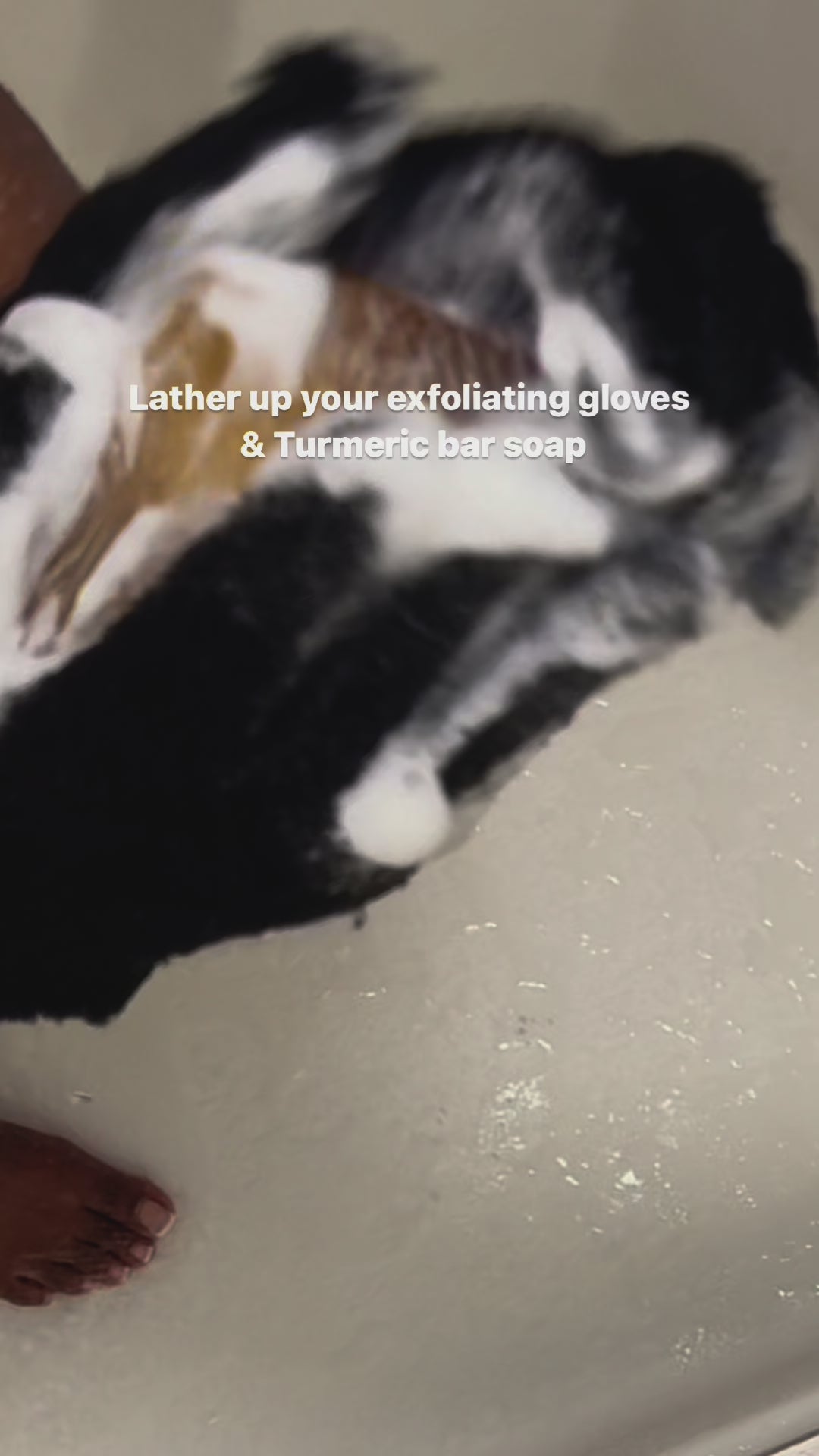 Lightening Turmeric Body Scrub Video