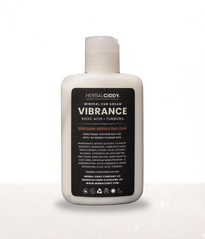 VIBRANCE MOISTURIZER WITH TURMERIC + KOJIC ACID – DARK SPOTS & OILY SKIN