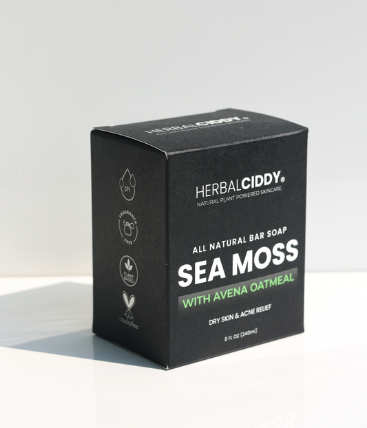 SEA MOSS BAR SOAP – DRY SKIN & ACNE RELIEF