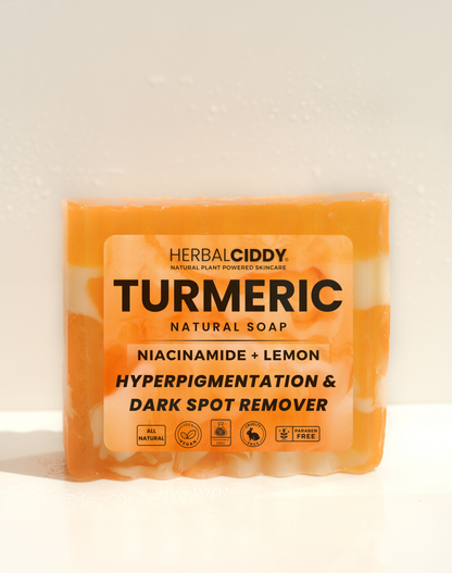 TURMERIC BAR SOAP (LEMON)