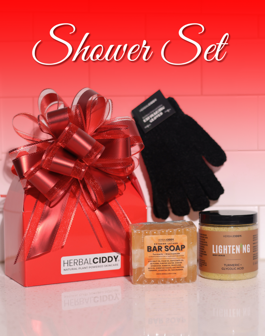 V-DAY SHOWER SET