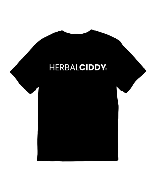 HERBAL CIDDY T-SHIRT (BLACK) Unisex Heavy Cotton