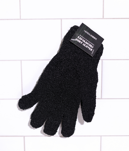 Exfoliating Gloves (Bamboo Charcoal Detox)