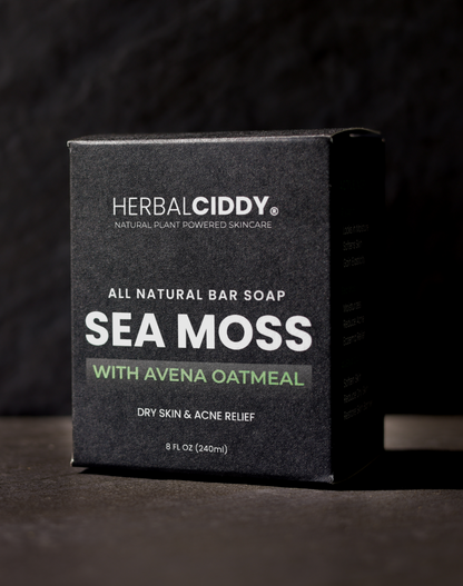 SEA MOSS BAR SOAP – DRY SKIN & ACNE RELIEF