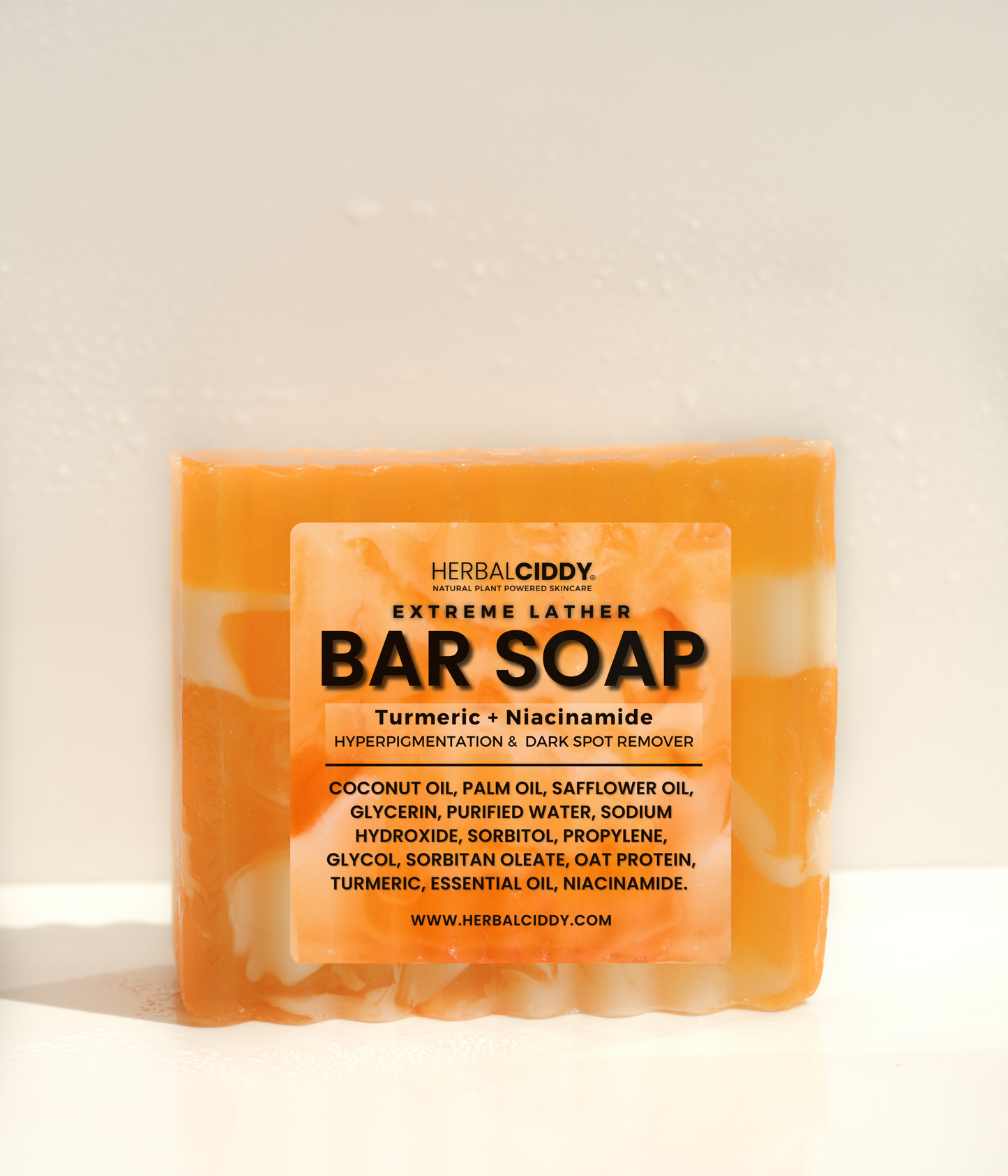 TURMERIC BAR SOAP (LEMON)