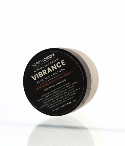 VIBRANCE MOISTURIZER WITH TURMERIC + KOJIC ACID – DARK SPOTS & OILY SKIN