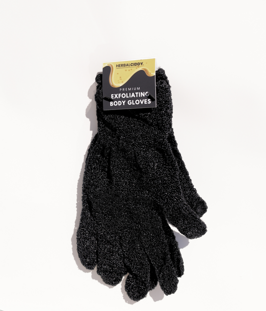 Exfoliating Gloves (Bamboo Charcoal Detox)