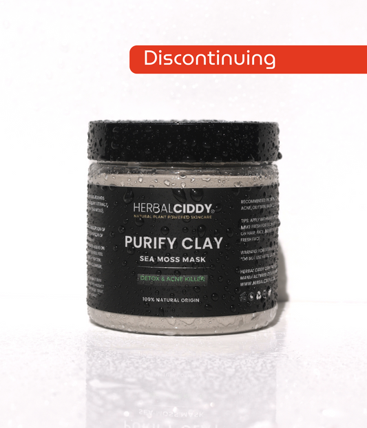 PURIFY CLAY MASK – ACNE & DETOX EXFOLIANT