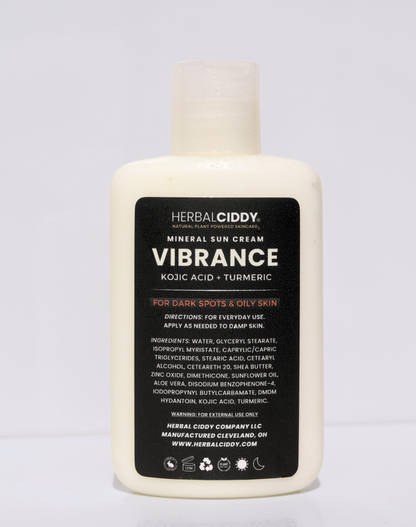 VIBRANCE MOISTURIZER (TURMERIC + KOJIC ACID + SPF)