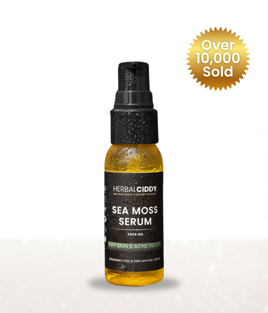 SEA MOSS SERUM FACIAL OIL – DRY SKIN & ACNE RELIEF