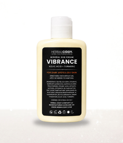 VIBRANCE MOISTURIZER WITH TURMERIC + KOJIC ACID – DARK SPOTS & OILY SKIN