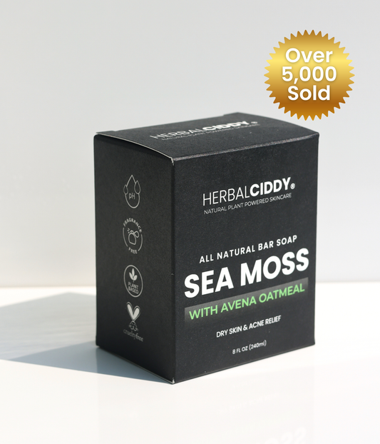 SEA MOSS BAR SOAP – DRY SKIN & ACNE RELIEF