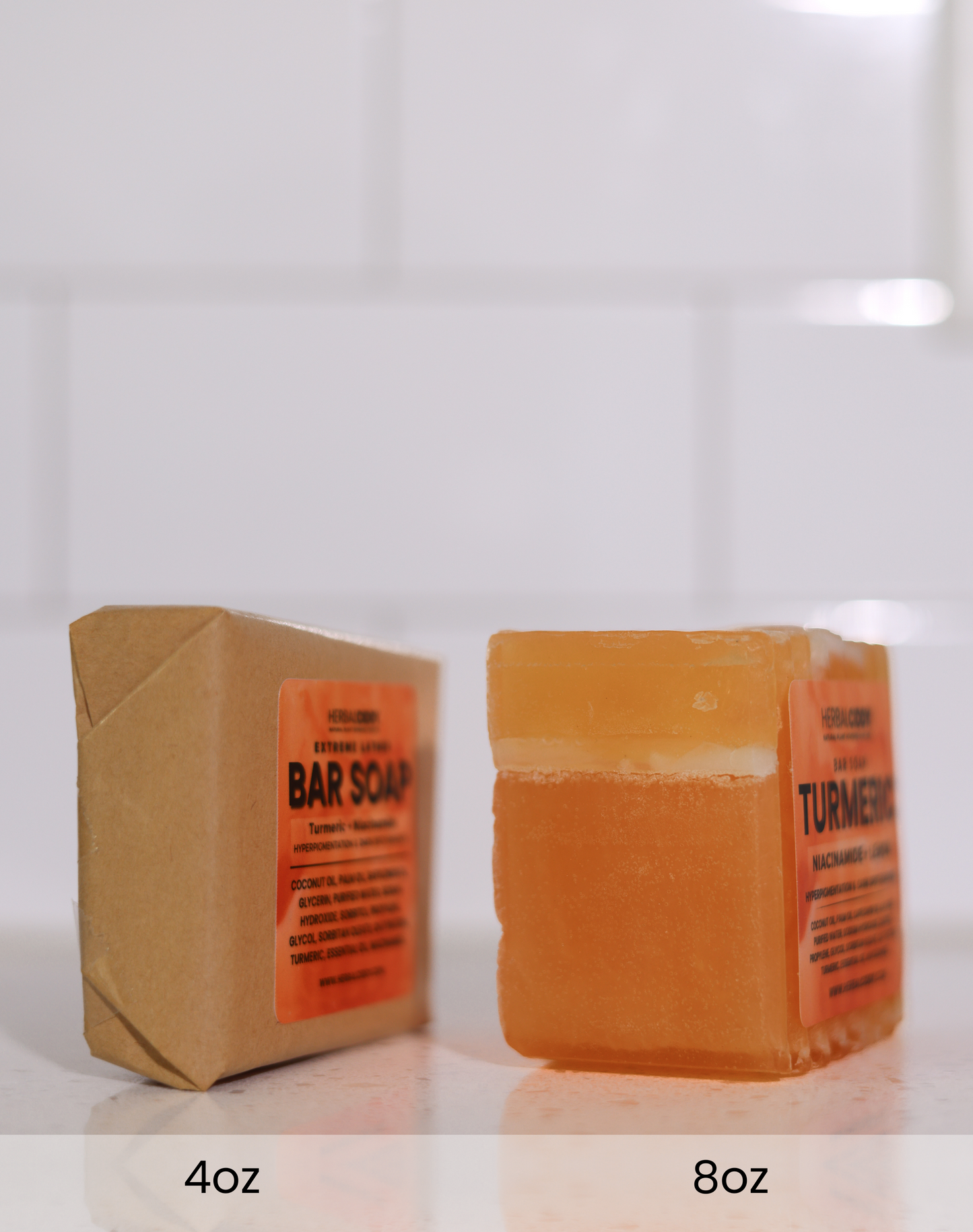 TURMERIC BAR SOAP (LEMON)