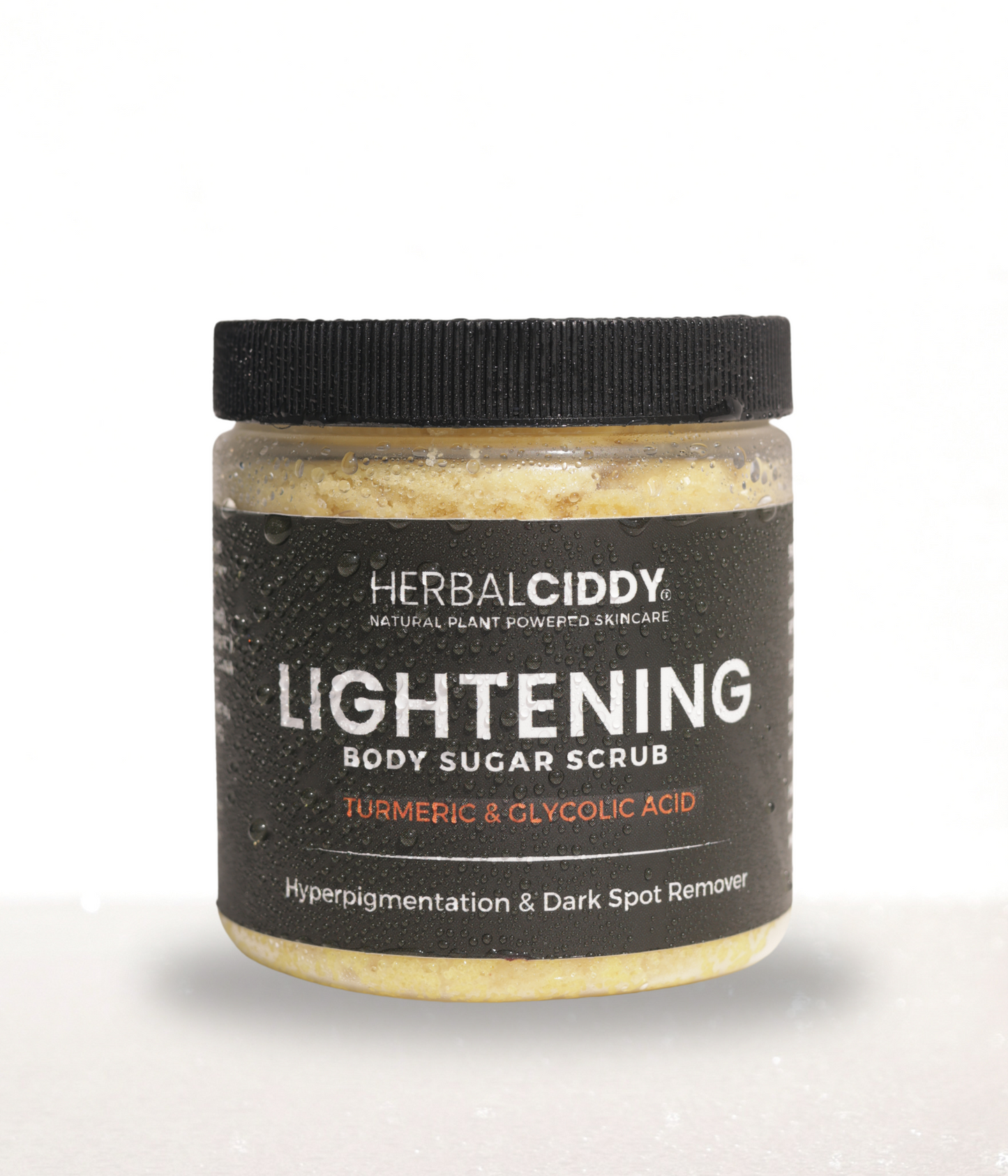 LIGHTENING TURMERIC BODY SCRUB – HYPERPIGMENTATION REMOVER WITH GLYCOLIC ACID