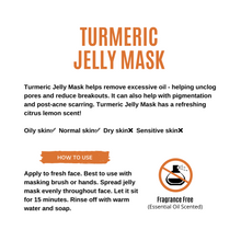 Load image into Gallery viewer, JELLY MASK (TURMERIC)

